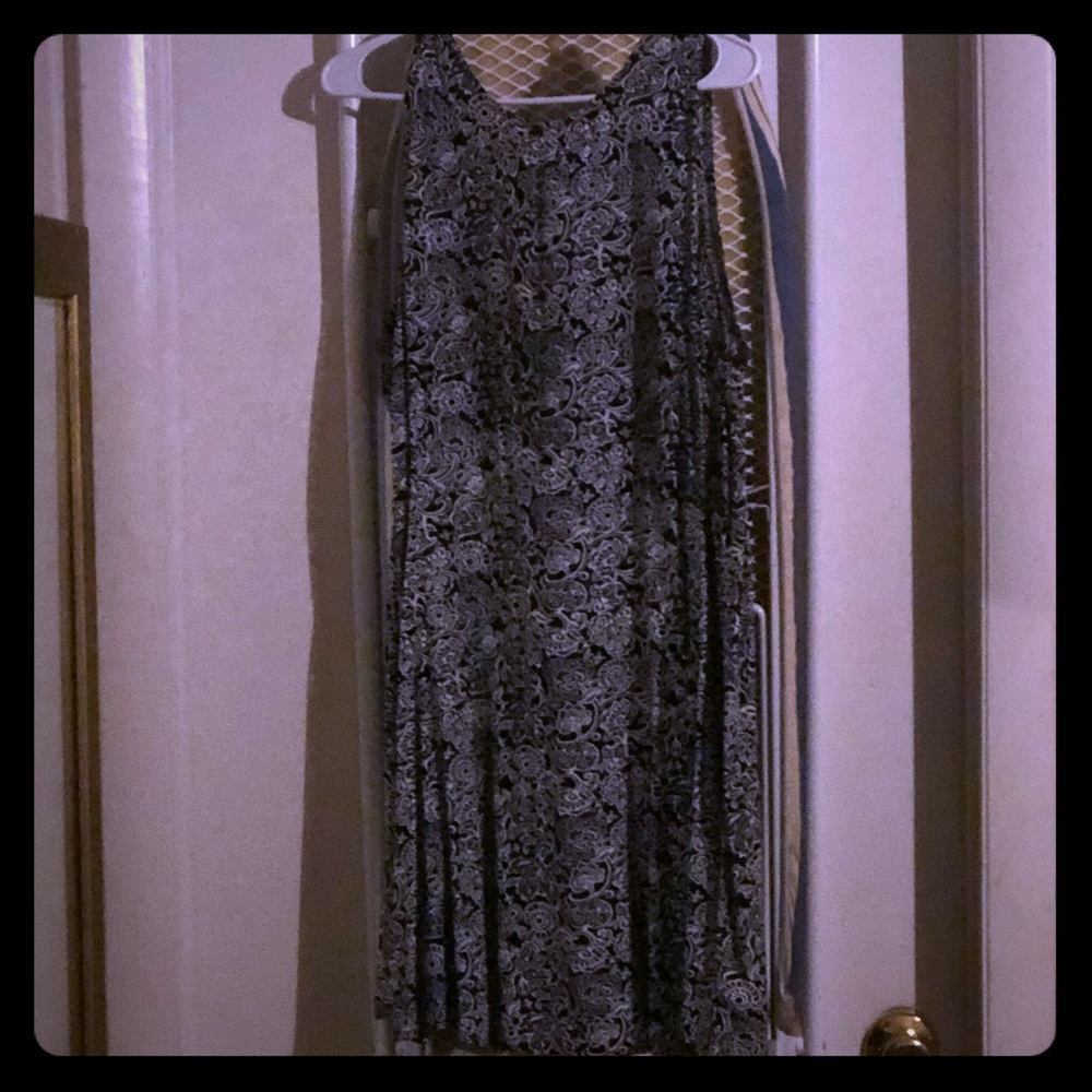 Black baby doll dress